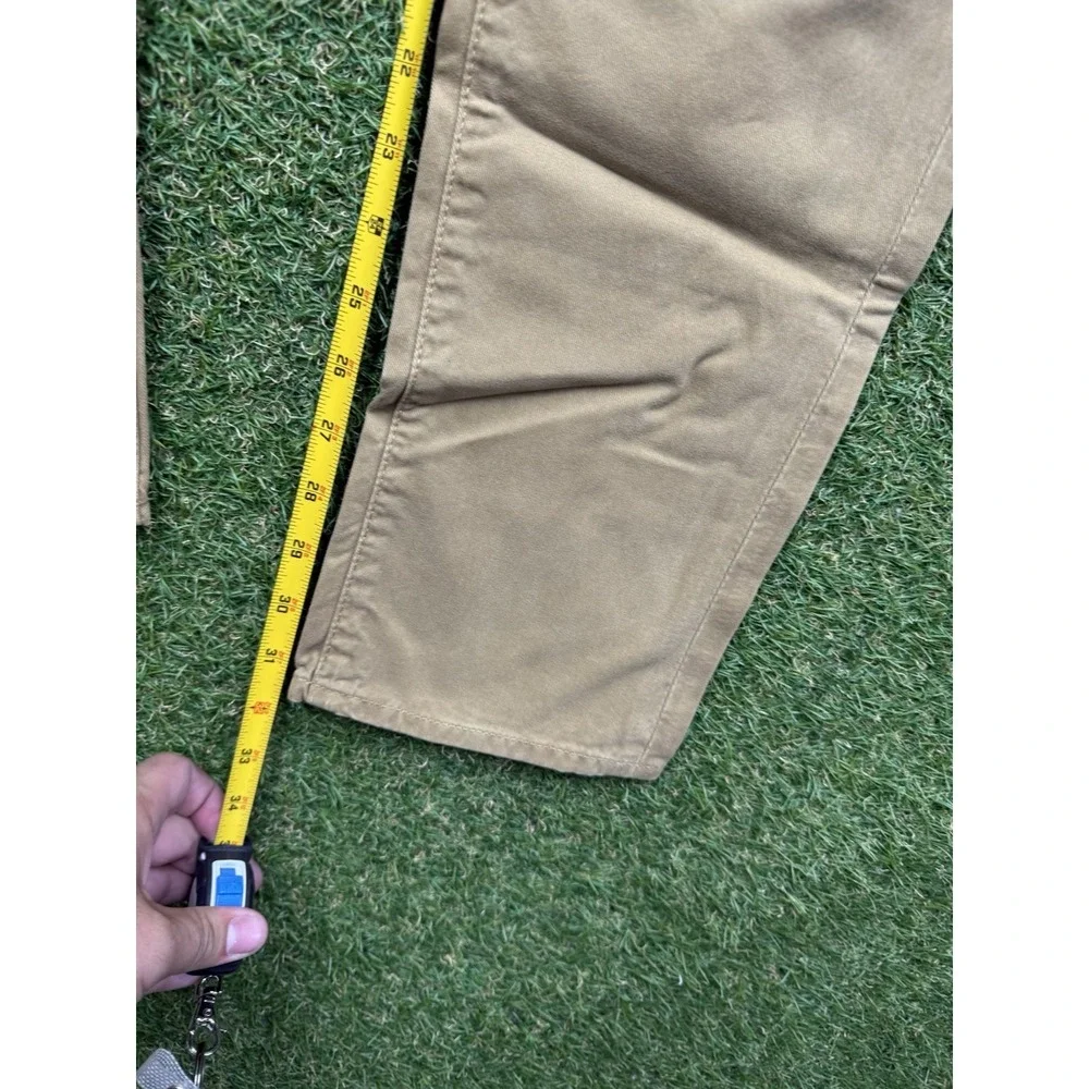 Abercrombie Fitch Pants Mens 31x32 Chino Felix Super Skinny Stretch Khaki NWT